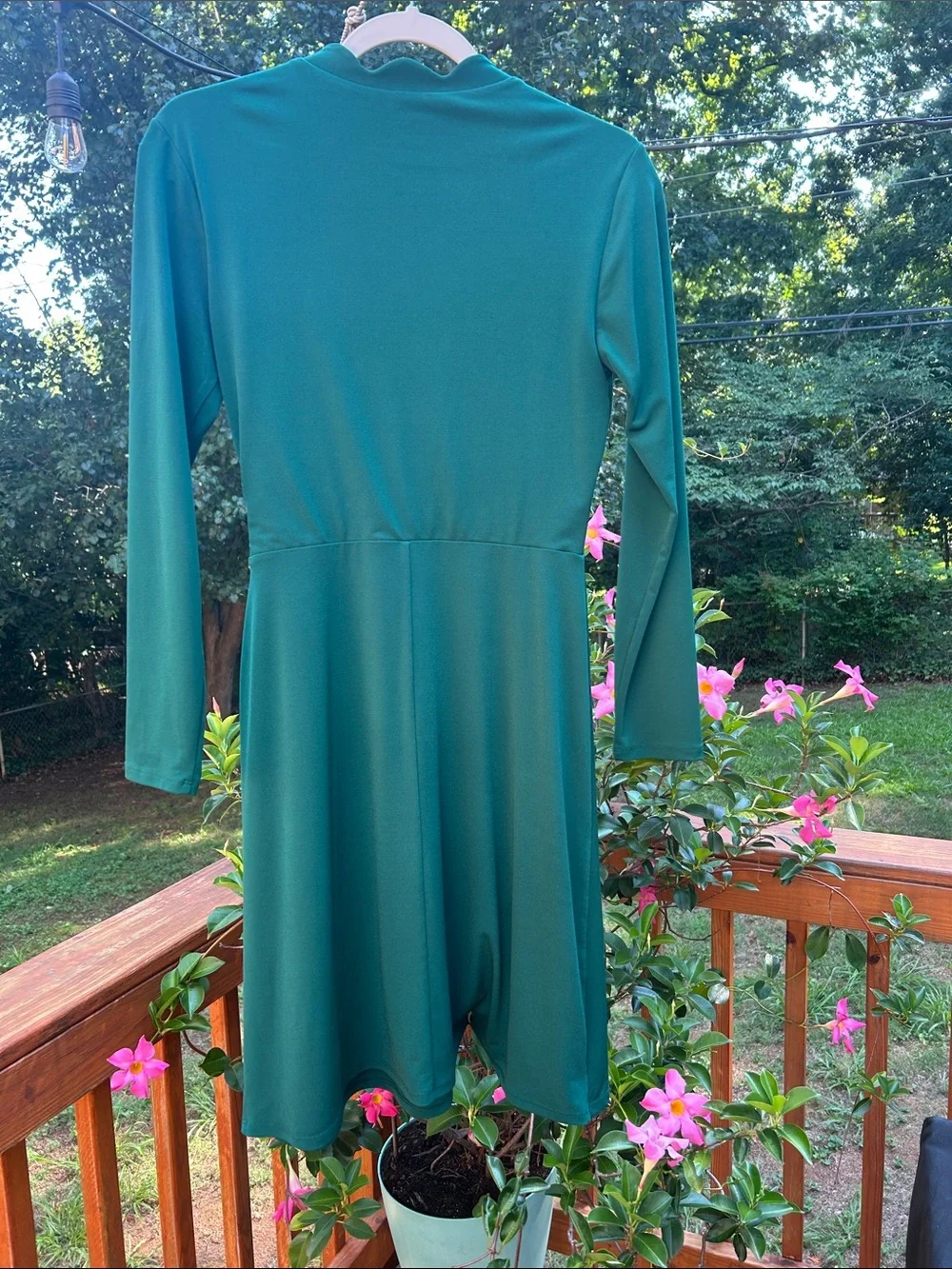 41 Hawthorn Wrap Dress with Scalloped V-Neck